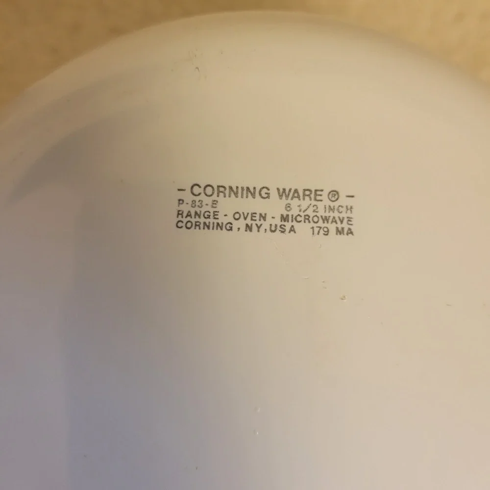 Corning Ware P-83-B Spice of Life Le Persil 6.5 Inch Skillet Vintage USA Made